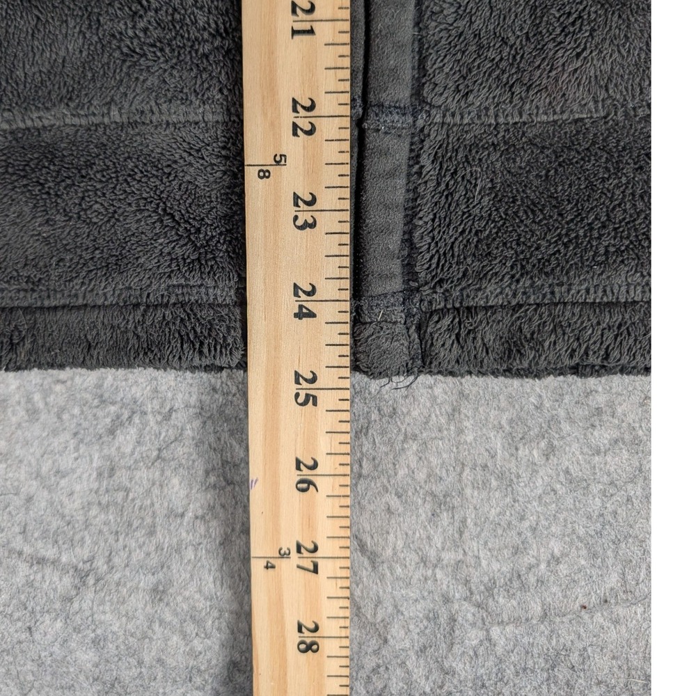 The North Face Osito Full Zip Fleece Jacket Charcoal Gray Womens L High Pile - Picture 8 of 9